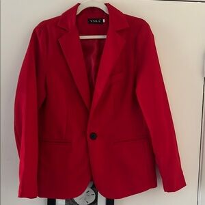 Men's Red Blazer